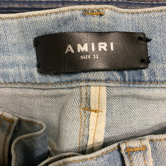 Amiri Broken Track Jeans 32 - Picture 4 of 13